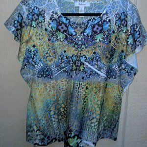 Style and Company Short Sleeve top Small